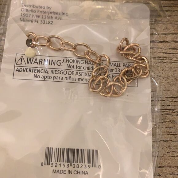 Chain blue eye bracelet - Picture 4 of 4